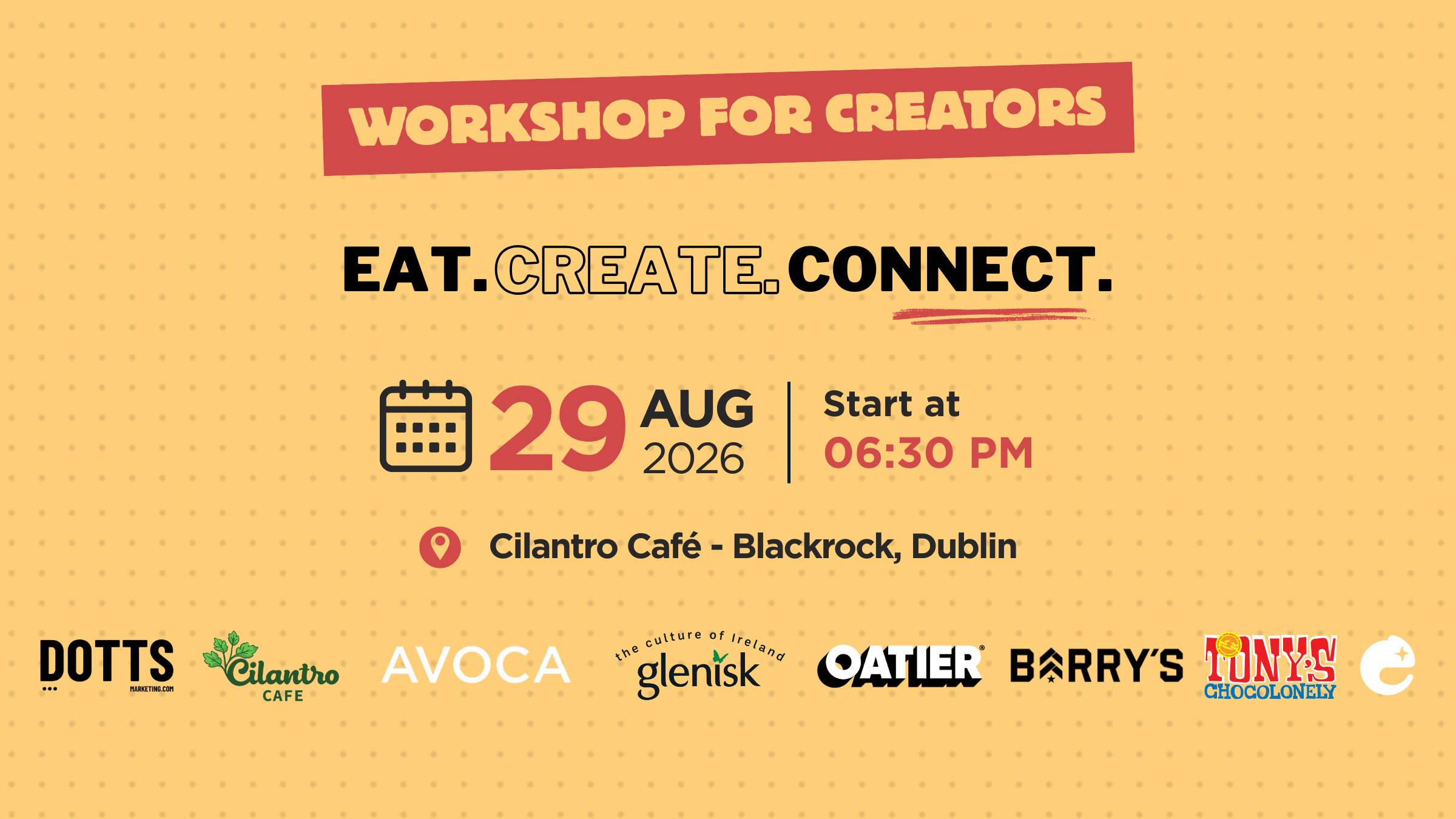 Workshop for Creators - Dublin